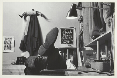 Jimmy in his New York Apartment