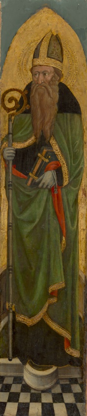Bishop Saint from an Augustinian altarpiece