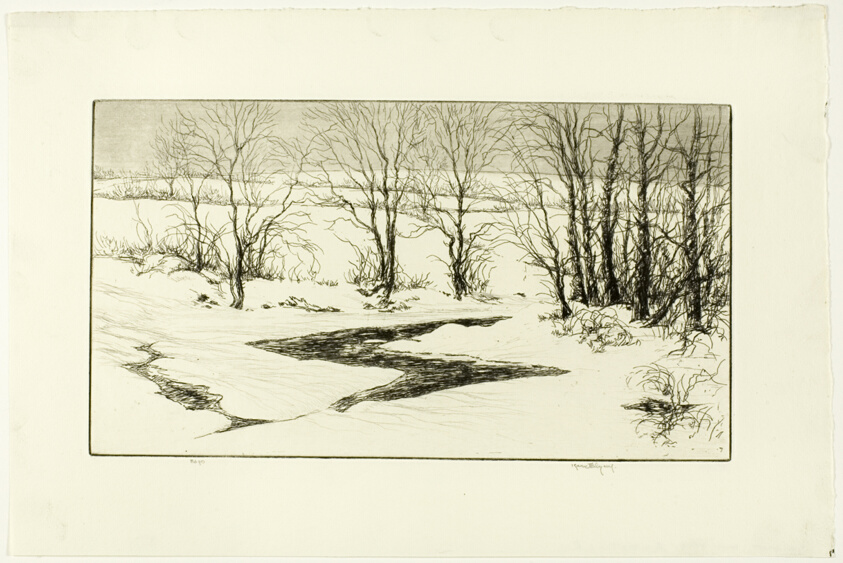 Snow on the Aspetuck