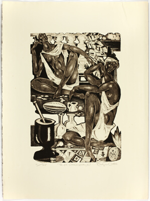 Sepia Odalisque I