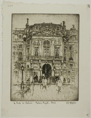 La Porte de Valois, Palais-Royal, Paris