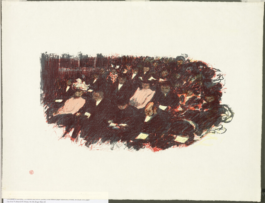 At the Theatre, from Some Aspects of Paris Life