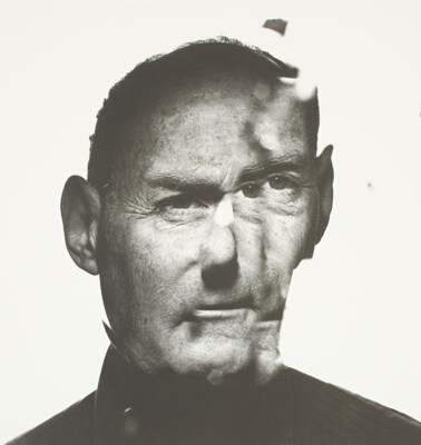 Irving Penn: In A Cracked Mirror (Self-Portrait) (A), New York