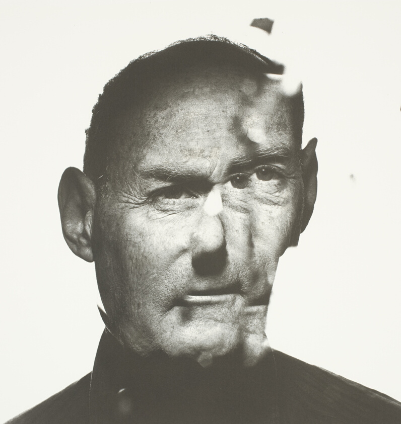 Irving Penn: In A Cracked Mirror (Self-Portrait) (A), New York