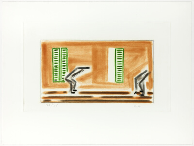 Deux crayons dans une chambre