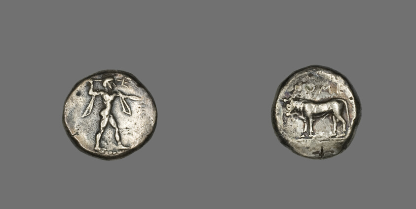Stater (Coin) Depicting the God Poseidon