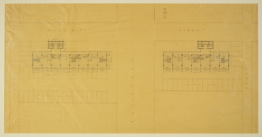 Student Project for Apartment Building, Typical Floor Plan