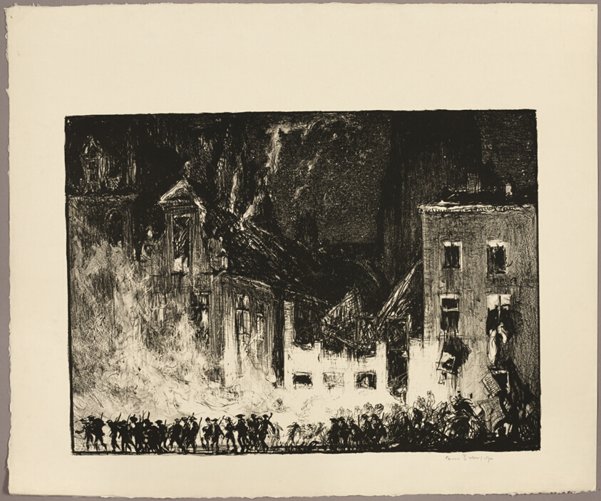 Dixmude, Ruins, from the series Ruins of War