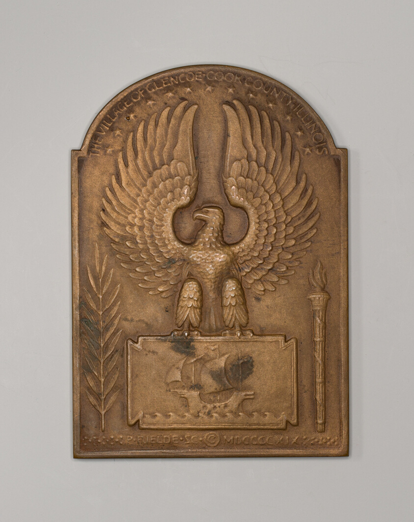Medal Commemorating Men from Glencoe, Illinois, in the Great War