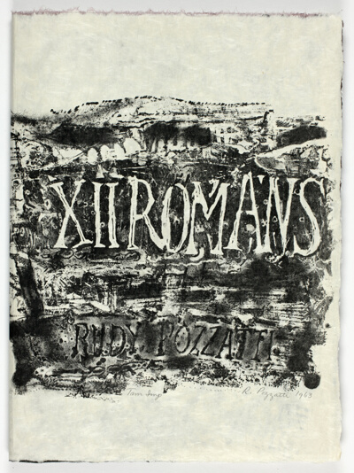 Title Page, from XII Romans