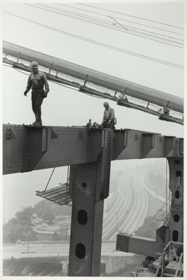 Construction of the Verrazano Bridge, from the series "The Bridge"