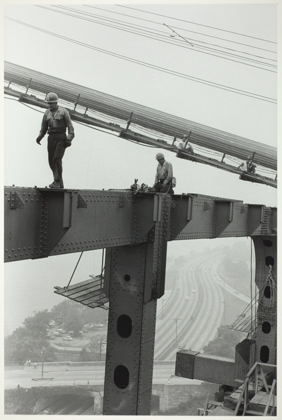 Construction of the Verrazano Bridge, from the series "The Bridge"