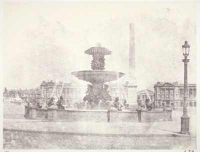 Fontaine, place de la Concorde, Paris