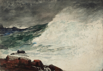 Prout's Neck, Breaking Wave