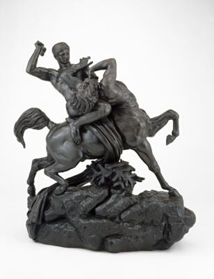 Theseus Combating the Centaur Bienor