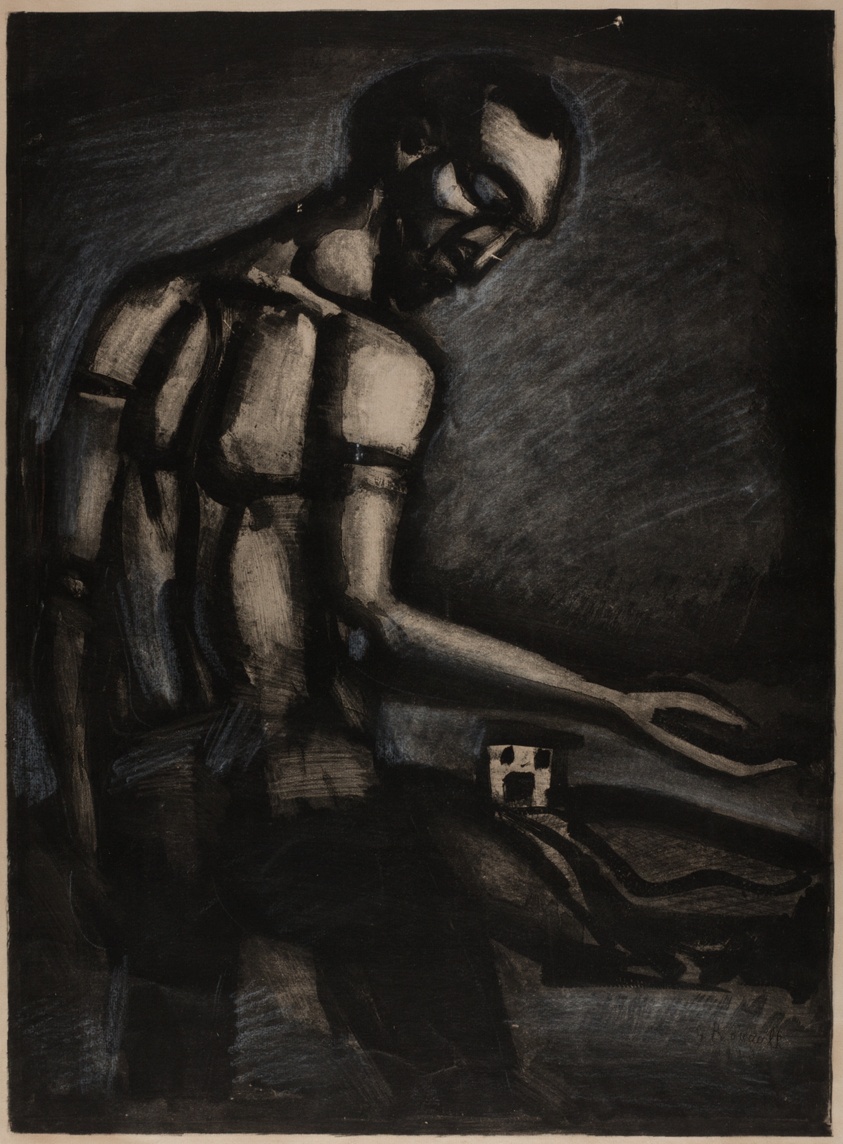 Among so many different commands lies the beautiful task of sowing on a hostile earth, plate 22 from Miserere