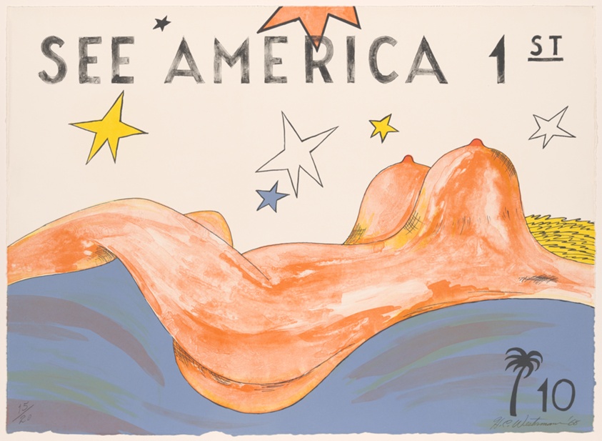 Untitled, plate ten from See America First