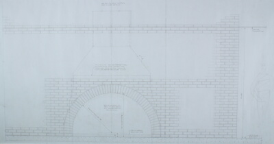Apt House, Pittsburgh, Pennsylvania, Fireplace Elevation