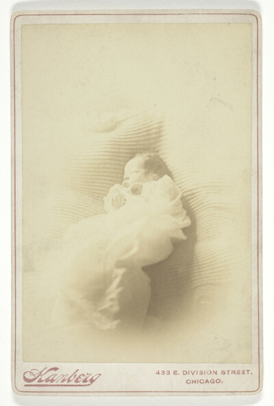 Harriet Warner Walker, less than 24 hr. old