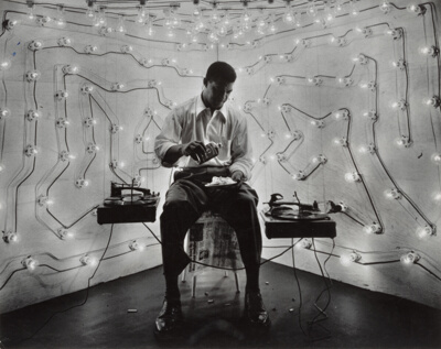 Untitled (Harlem, New York), from the series "A Man Becomes Invisible" (1952)