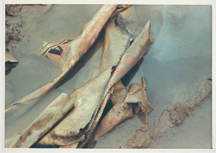 Untitled [Paper Bag in Puddle of Water]