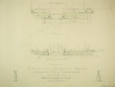 Mr. and Mrs. Mayer House, Landscape Plan