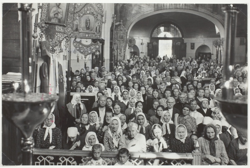 Orthodox Eastern Church Service, Moscow