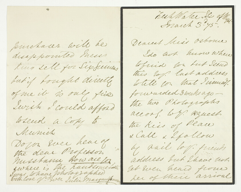 Autograph Letter