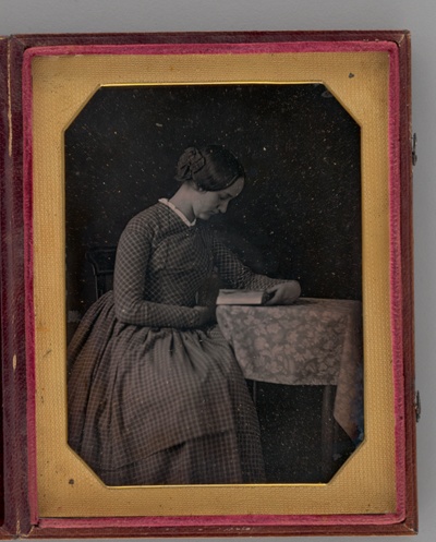 Untitled (Portrait of a Seated Woman, Reading)