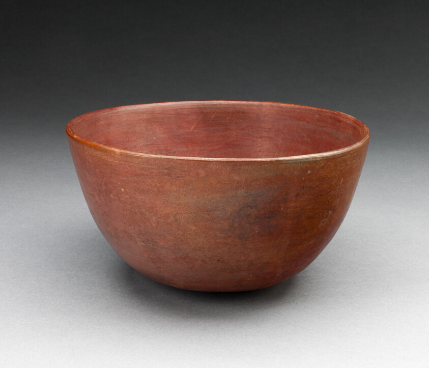 Bowl with Painted Rim