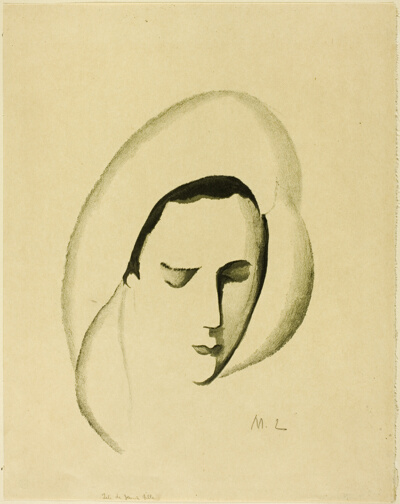 Head of a Young Girl