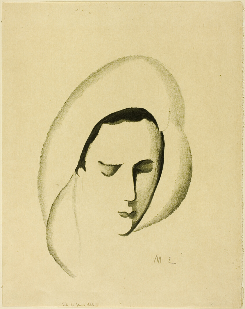Head of a Young Girl