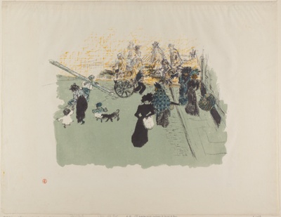 Street Corner, from Some Aspects of Paris Life