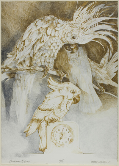 Cockatoo Clock