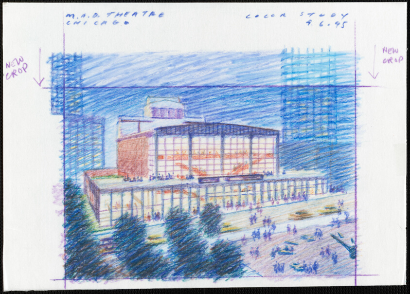 Chicago Music and Dance Theater, Chicago, Illinois, Color Study