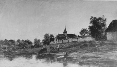 On the Bank of the Seine at Portejoie
