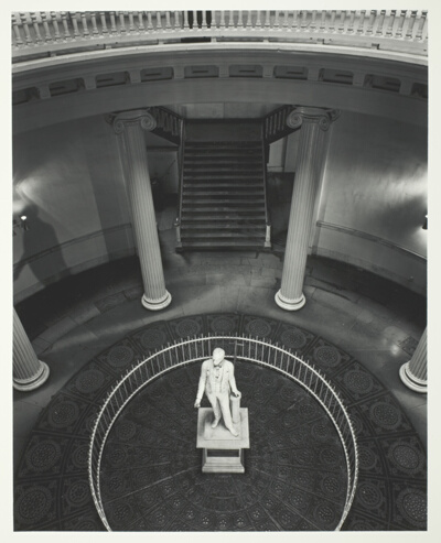 Rotunda with Statue of Henry Clay, Jefferson County Court House, Louisville, Kentucky
