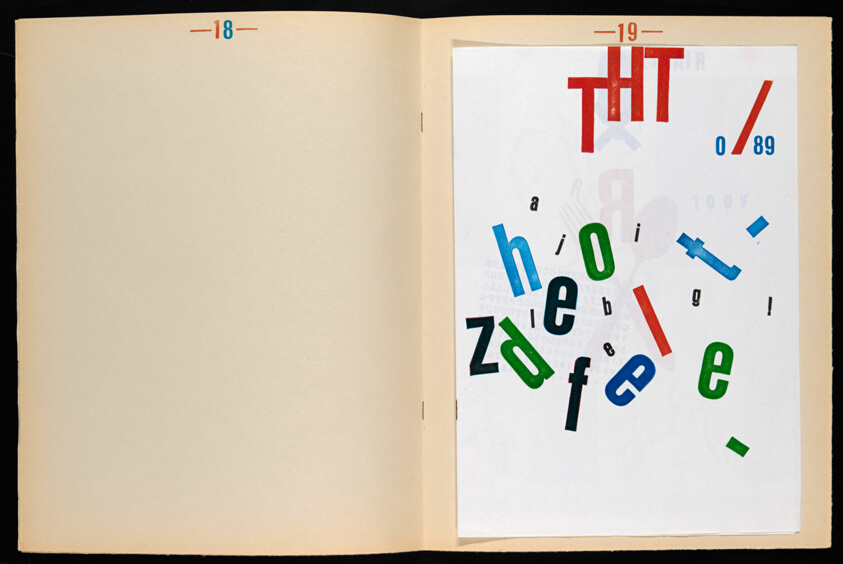 Tijdschrift voor Hoogstaande Typografie, Number 0