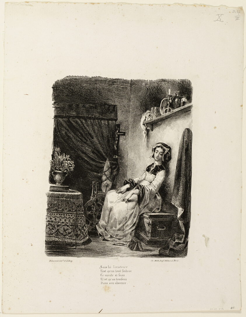 Marguerite at the Spinning Wheel