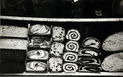 Cakes in Window, New York