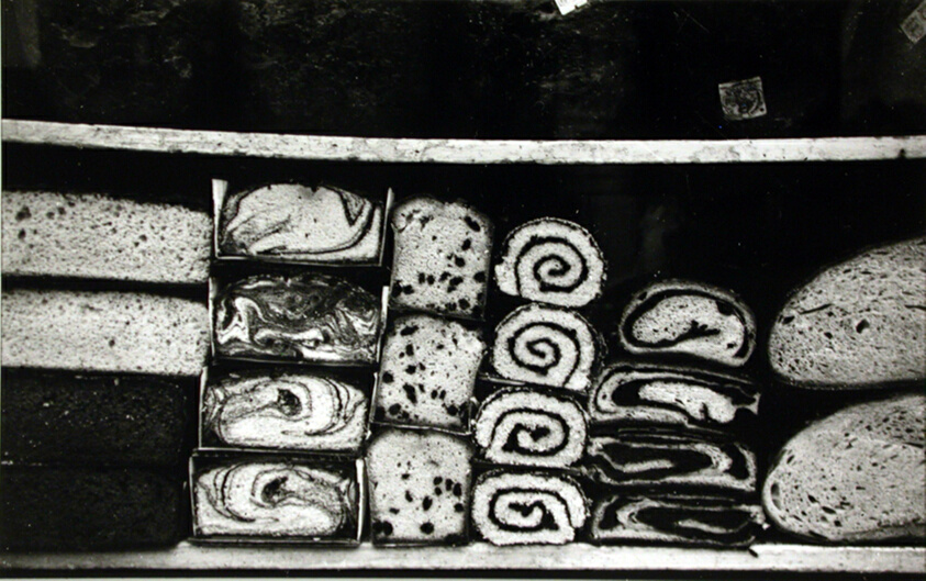 Cakes in Window, New York