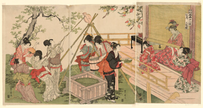 The Seventh Month, from the series The Twelve Months by Two Artists (Ryoga juni ko)