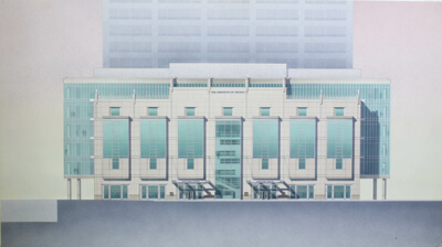 University of Chicago, Gleacher Center, Elevation