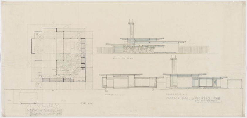 Kenneth Beall Jr. House, Wichita, Kansas, Perspective