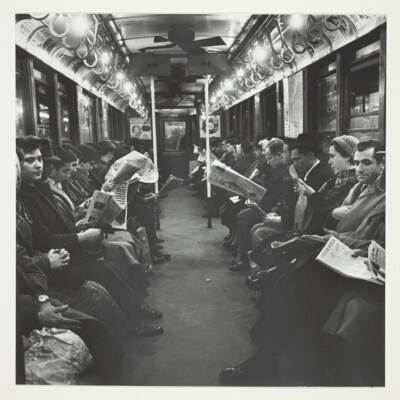 Untitled, from the series "New York Subway, 1960"