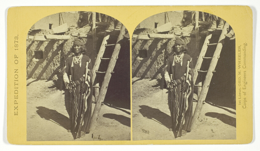 War Chief of the Zuni Indians, No. 20 from the series "Geographical Explorations and Surveys West of the 100th Meridian"