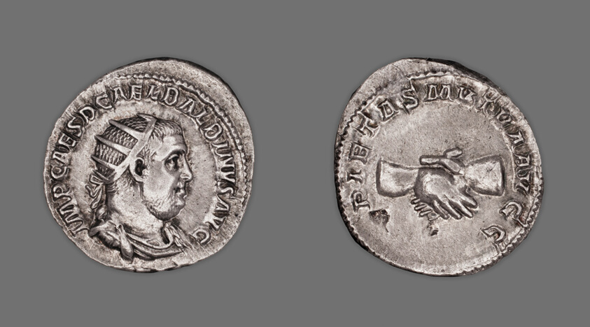 Antoninianus (Coin) Portraying Emperor Balbinus