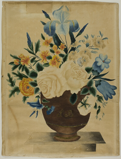 Still Life with Flower Arrangement in Pot