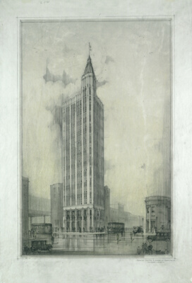Northwest Tower, Chicago, Illinois, Perspective