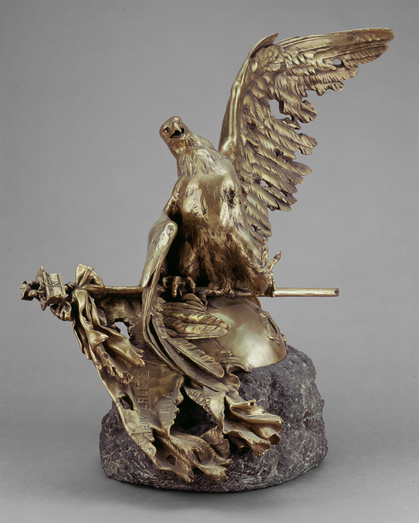 Eagle Expiring, Monument for Waterloo